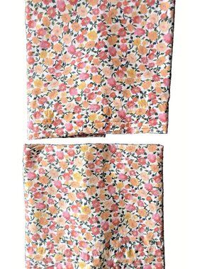 JUNGALOW Pillowcase PR Std Floral 100% Cotton Coral Pink Opal House Cottagecore